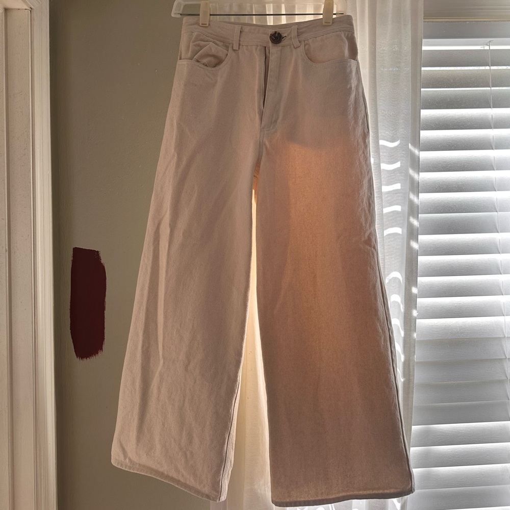 Cream Pants & Jumpsuits